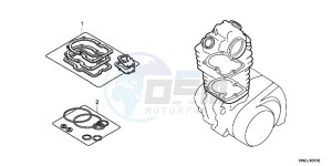 VFR800FH 2ED - (2ED) drawing CYLINDER HEAD (REAR)