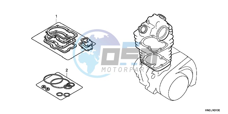 CYLINDER HEAD (REAR)