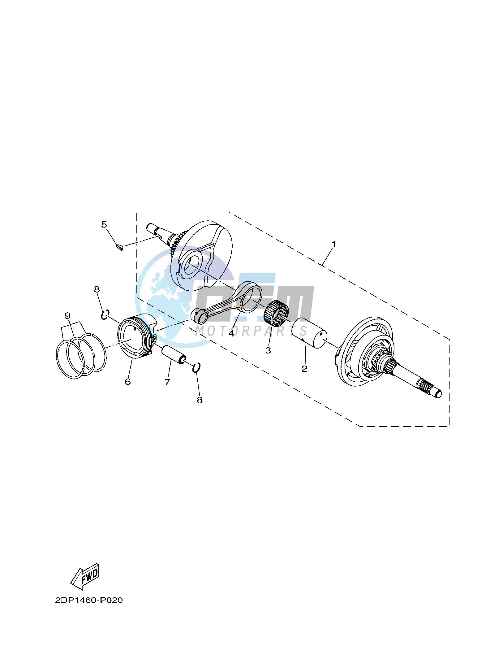 CRANKSHAFT & PISTON