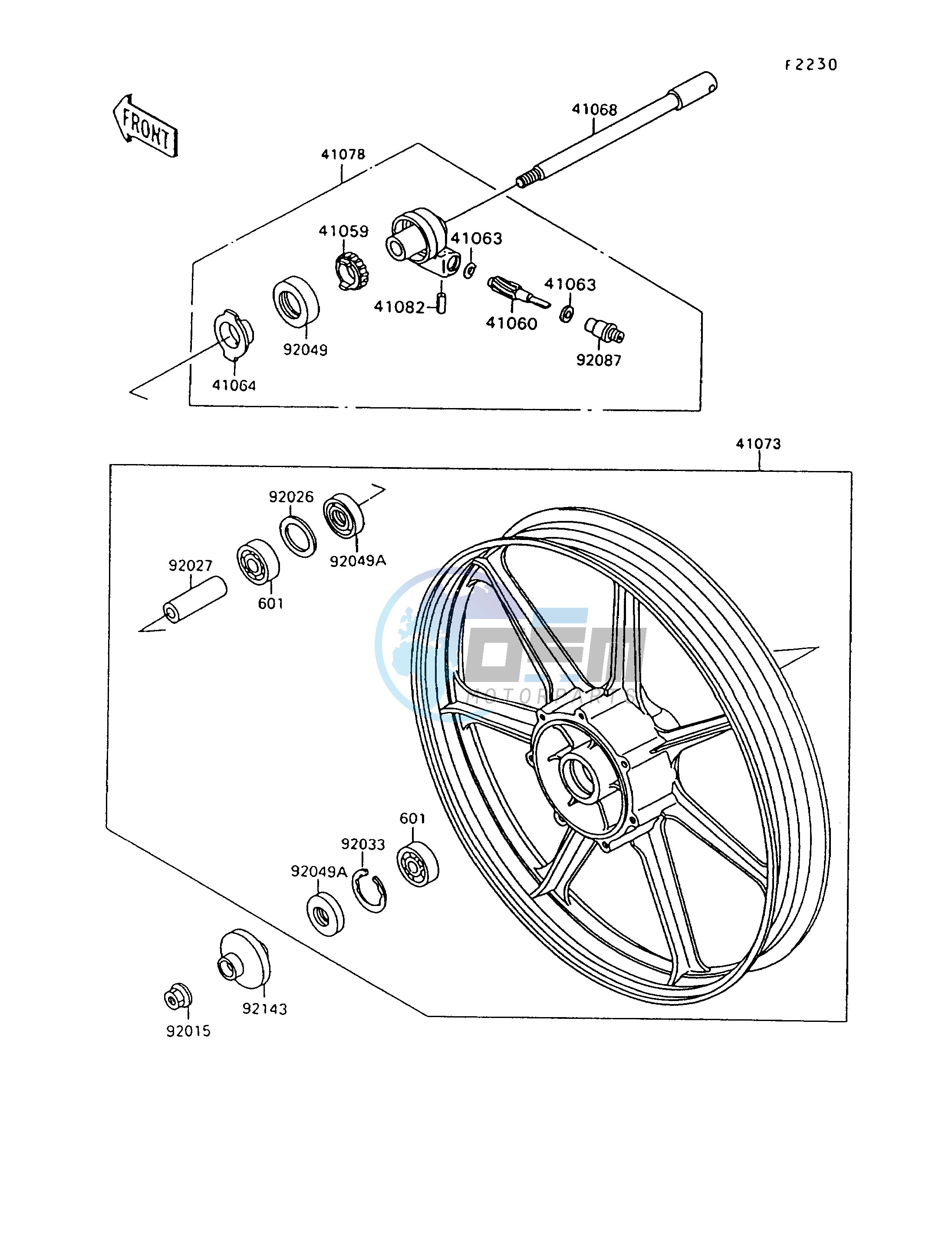 FRONT WHEEL