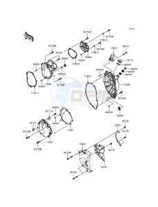 NINJA_ZX-6R_ABS ZX636FDF FR GB XX (EU ME A(FRICA) drawing Engine Cover(s)