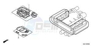 GL1800A Australia - (U) drawing GASKET KIT A