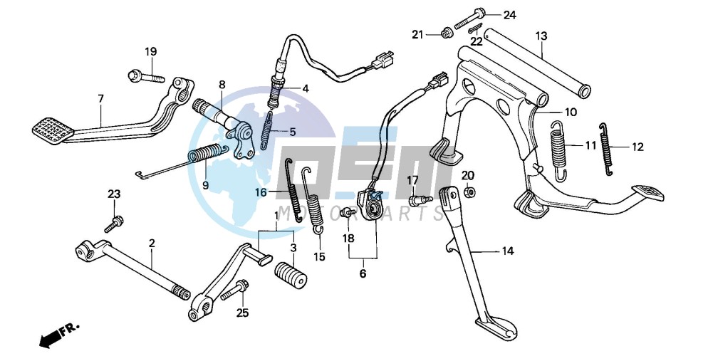 PEDAL/STAND