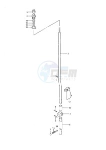 DF 40 drawing Shift Rod