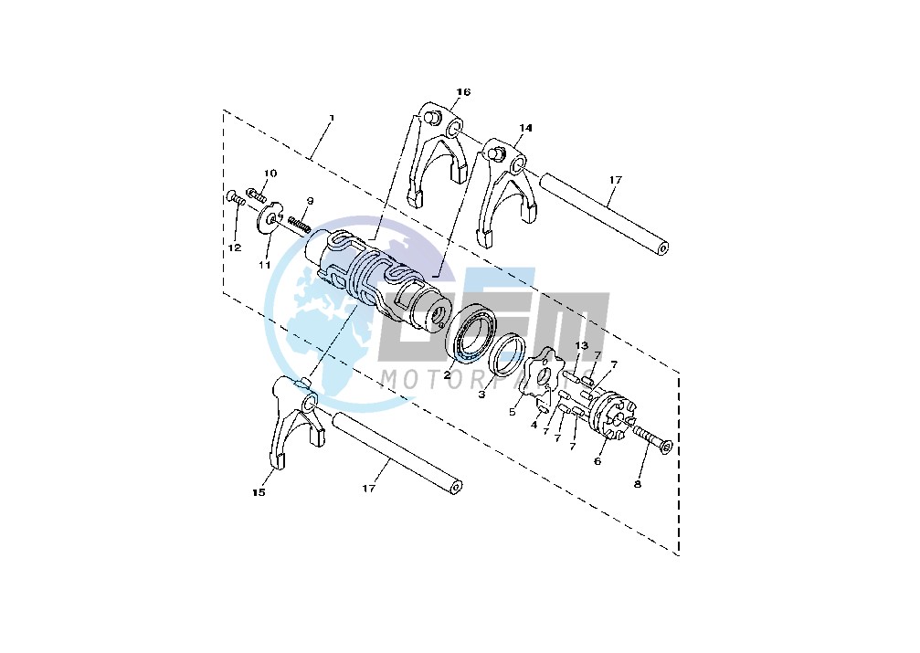 SHIFT CAM-FORK