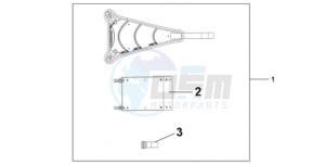 CBR1000RR9 Europe Direct - (ED / MME REP) drawing TANK BAG