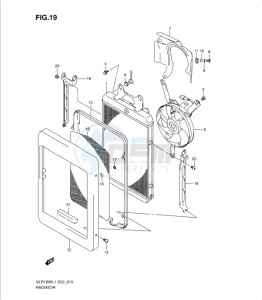 VLR1800 drawing RADIATOR