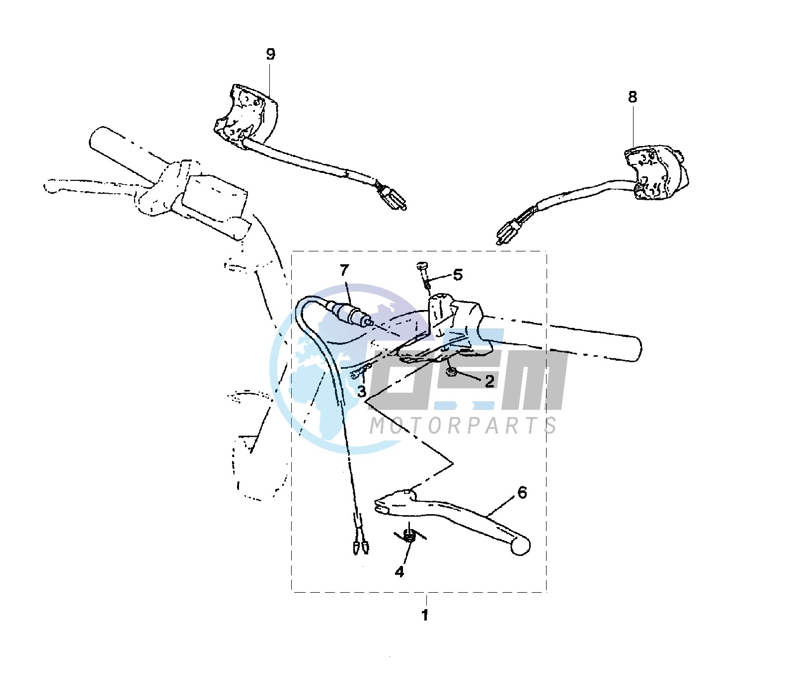 HANDLE SWITCH AND LEVER