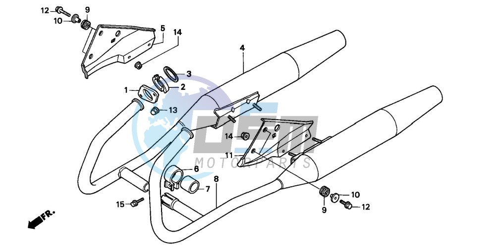 EXHAUST MUFFLER