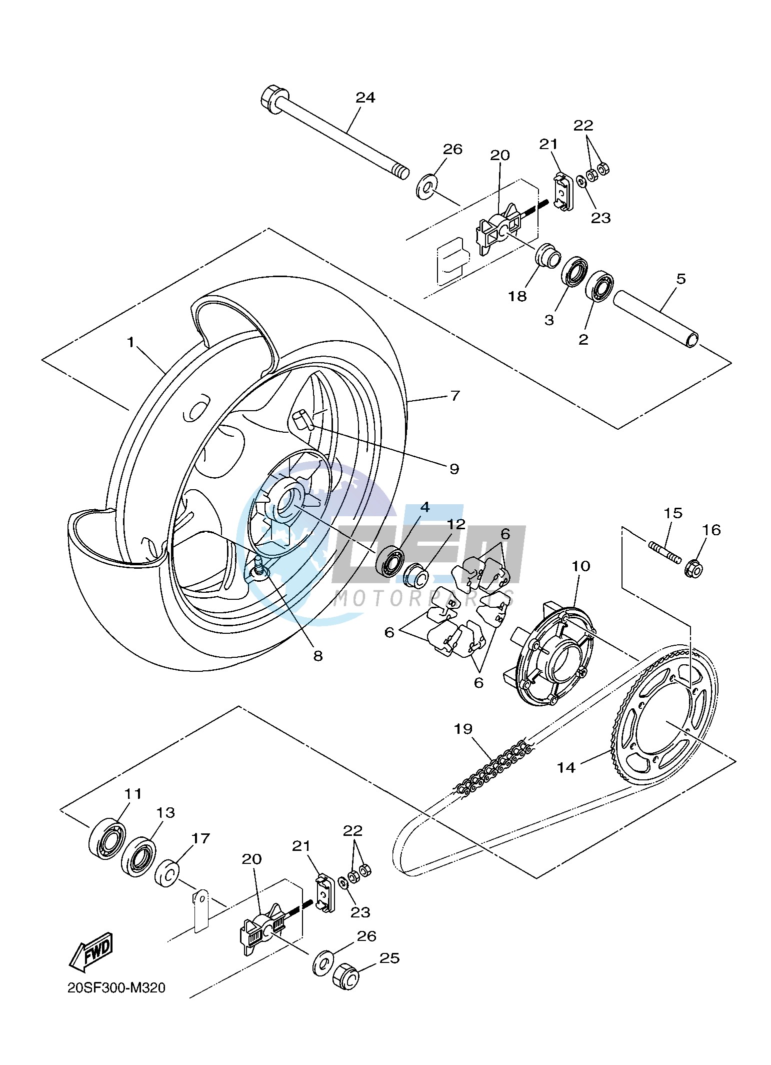 REAR WHEEL