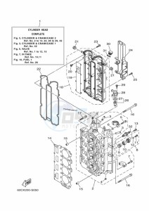 F100BETX drawing CYLINDER--CRANKCASE-2