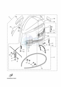 LF350XCC-2017 drawing FAIRING-UPPER