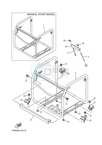 EF5500FW 357 (7P52 7P53 7P53) drawing FRAME