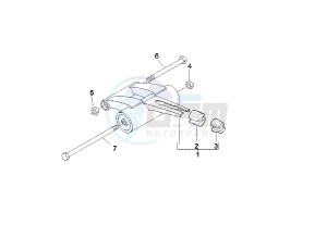 Runner SP 50 drawing Engine bracket