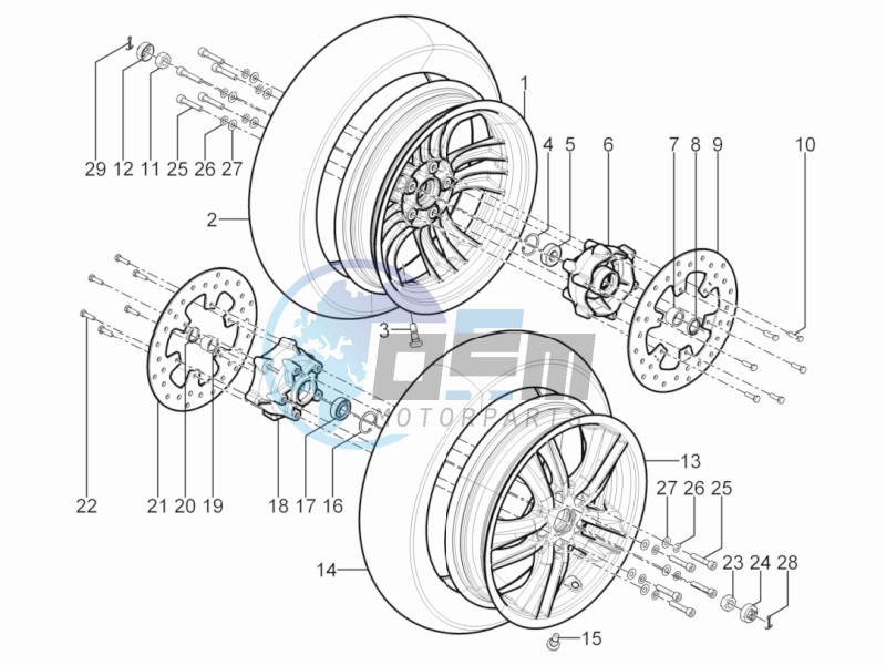 Front wheel