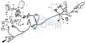 CN250 HELIX drawing WIRE HARNESS