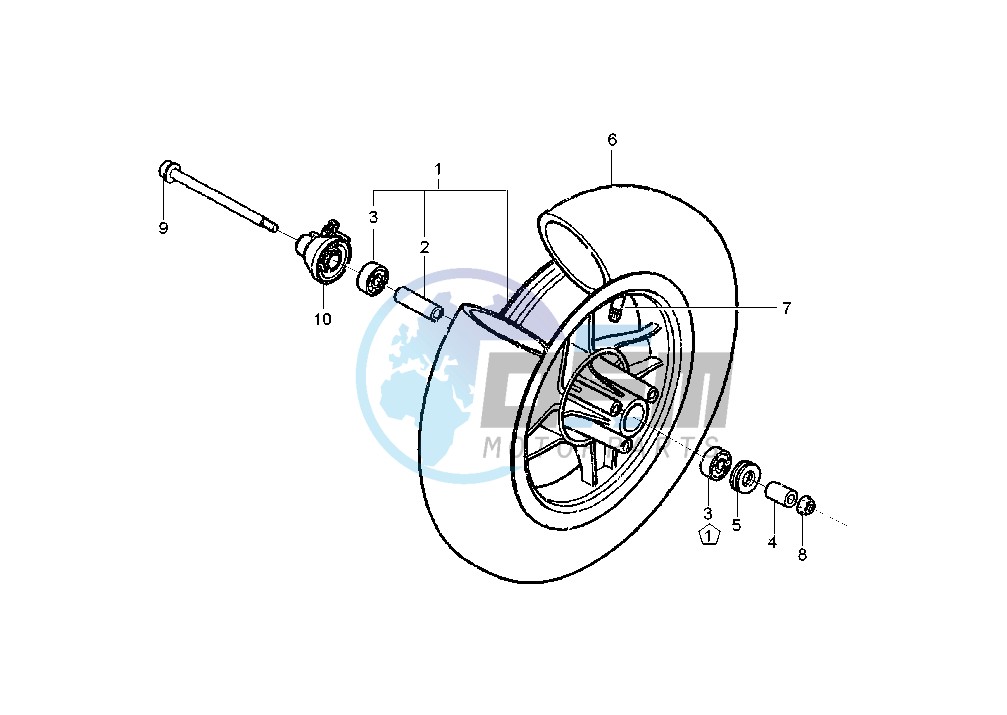 FRONT WHEEL