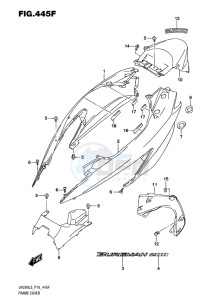 UH200 ABS BURGMAN EU drawing FRAME COVER