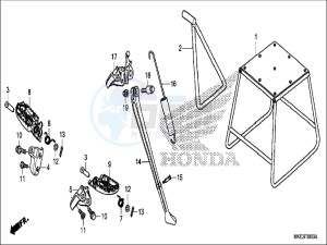 CRF450RXH Europe Direct - (ED) drawing STEP/STAND