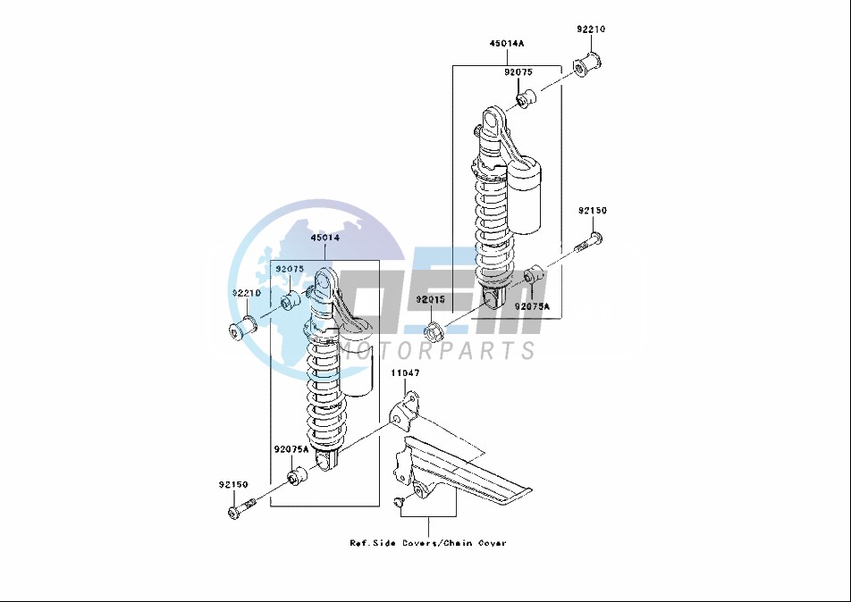 REAR CUSHION LEVER