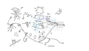 SENDA R-SM DRD RACING - 125 CC VTHDR2A1A VTHDR1A1A 4T drawing WIRING HARNESS