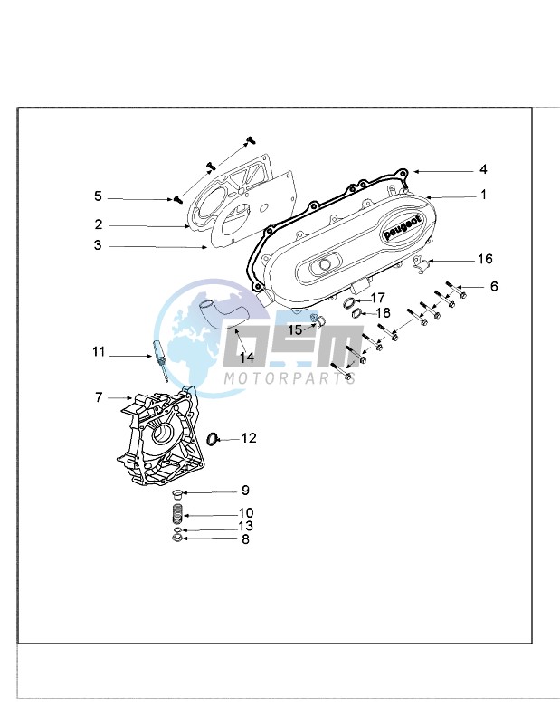 CRANKCASE COVER