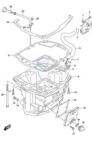 DF 150 drawing Oil Pan