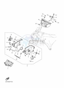 YZF-R1 (BX4D) drawing INTAKE 3