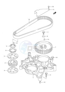 DF 9.9 drawing Timing Belt