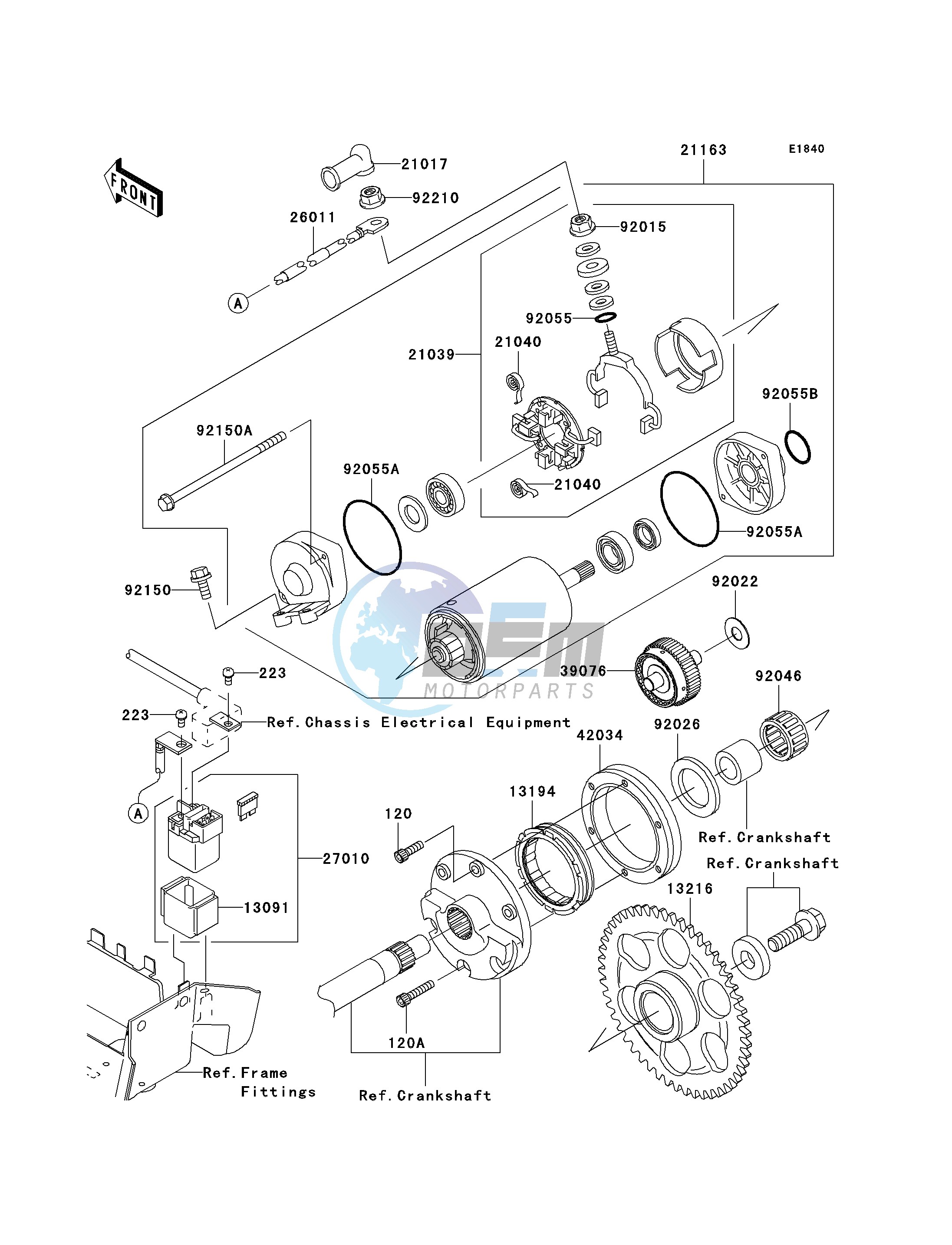 STARTER MOTOR