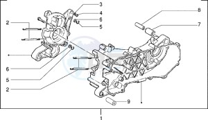 storm 50 drawing Crankcase