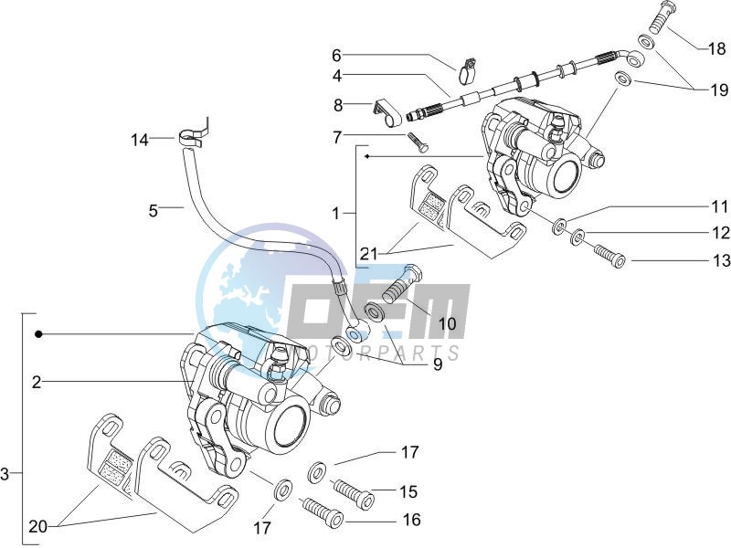 Brakes hose  - Calipers