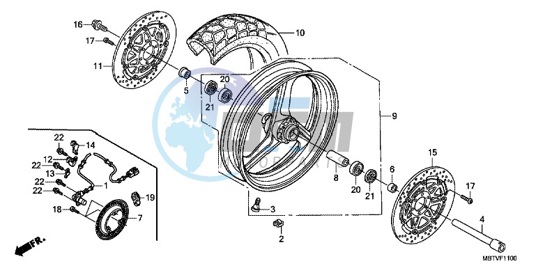 TOP BOX INNERBAG