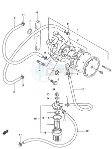 DT 115 drawing Fuel Pump (1986 to 1994)