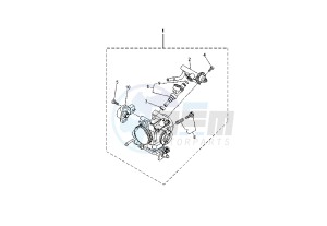 MT-03 660 drawing INJECTION SYSTEM