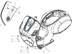 LXV 50 2T CH drawing Front shield