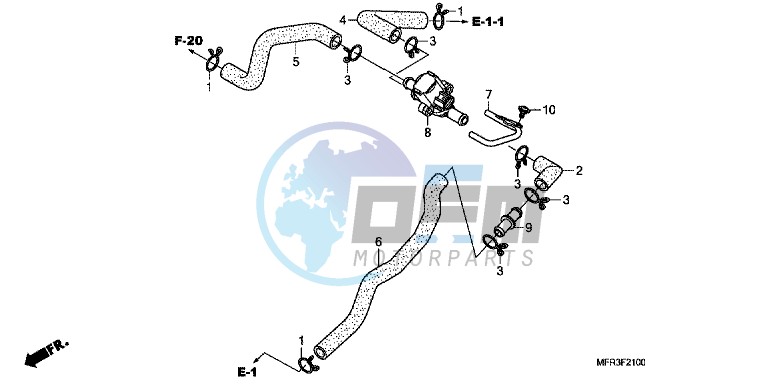 PAIR CONTROL VALVE