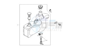 BOULEVARD - 50 CC 2T drawing OIL TANK