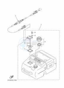 F25GMHS drawing FUEL-TANK-1