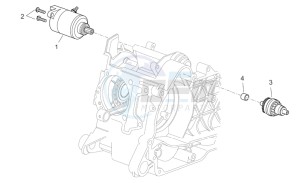 Atlantic 125-250 drawing Starter motor I