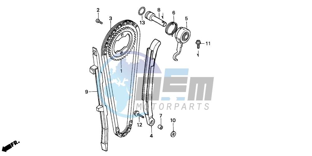 CAM CHAIN/TENSIONER