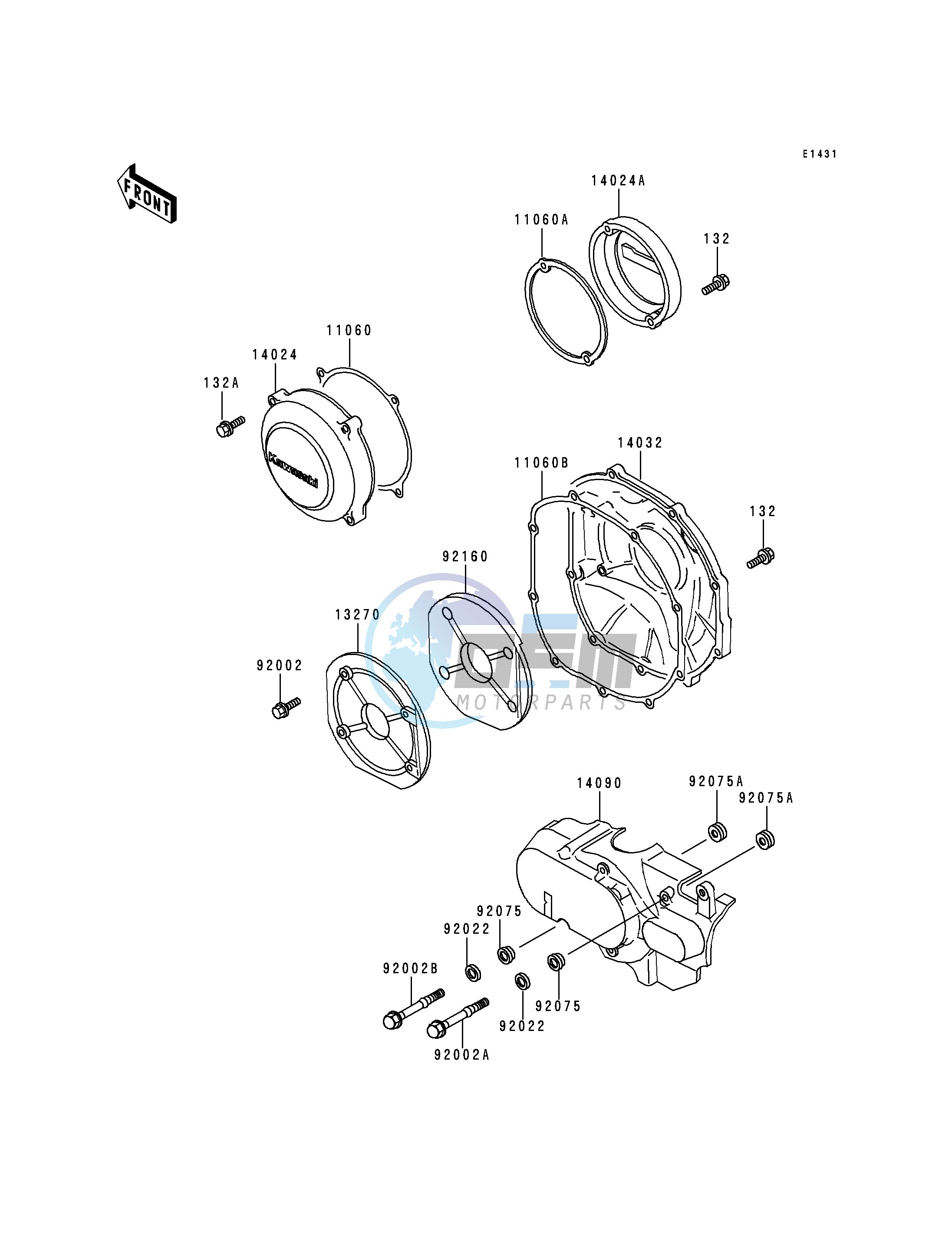 ENGINE COVER-- S- -