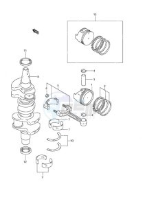 DF 40 drawing Crankshaft