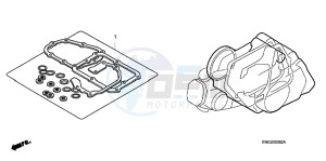 CRF50FB CRF50F ED drawing GASKET KIT B