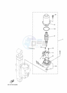 FT50JET drawing TILT-SYSTEM-2