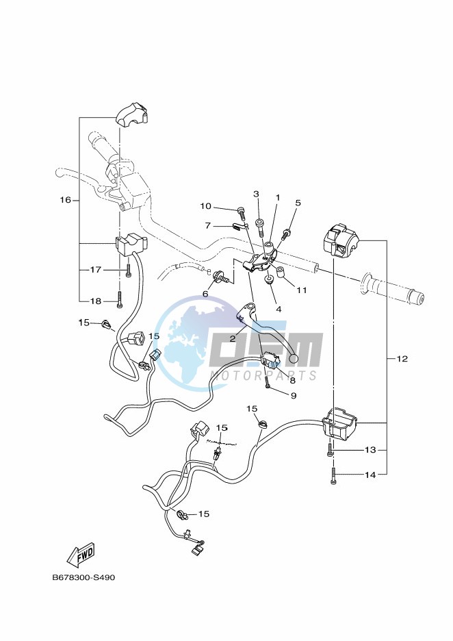 HANDLE SWITCH & LEVER