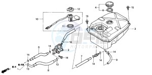 ANF125 drawing FUEL TANK (1)