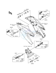 NINJA_250SL_ABS BX250BFF XX (EU ME A(FRICA) drawing Turn Signals