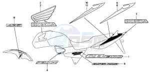 CB1300S CB1300SUPERBOLD'OR drawing MARK (CB1300/A/F/F1)