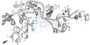 CB500 drawing WIRE HARNESS